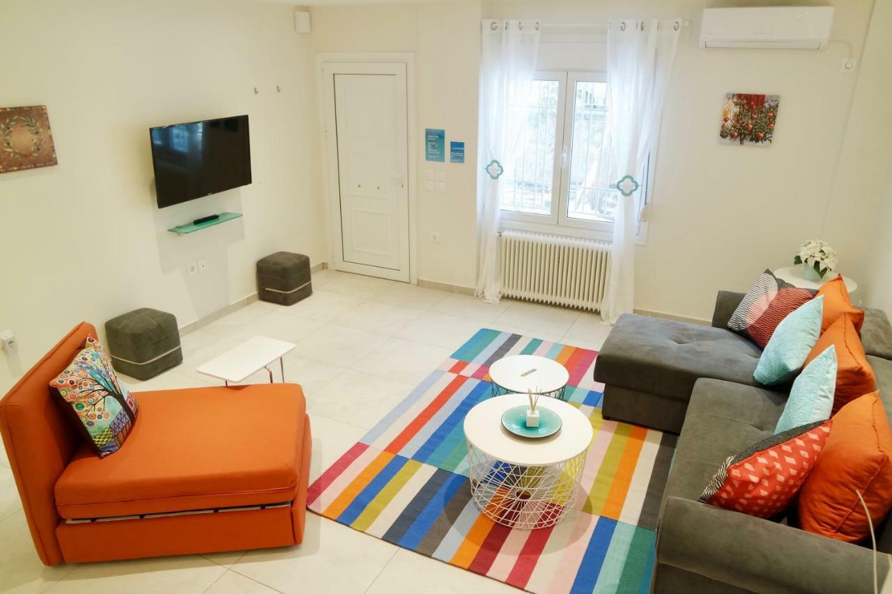 Design Apartment In The City Of Athènes Extérieur photo